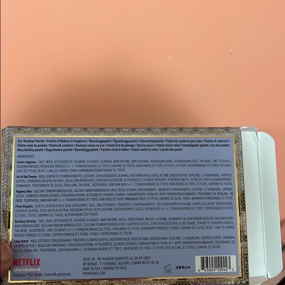 Pat McGrath x Bridgerton collection make up pallet  brand new in the boxes 📦